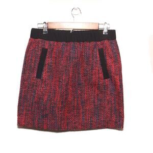 LOFT Outlet Tweed Skirt Size Small Petite Lined